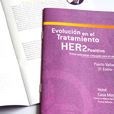 folleto engrapado a caballo