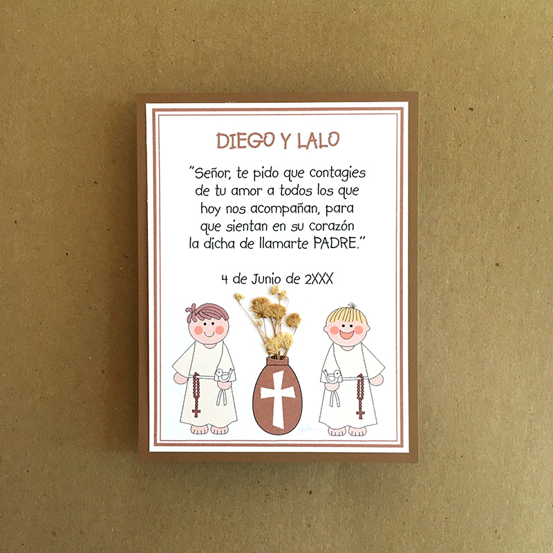 Bolos de primera comunión