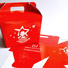 empaque con laminado brillante