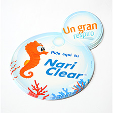 Etiquetas con suaje especial