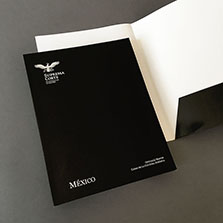 Folder laminado brillante